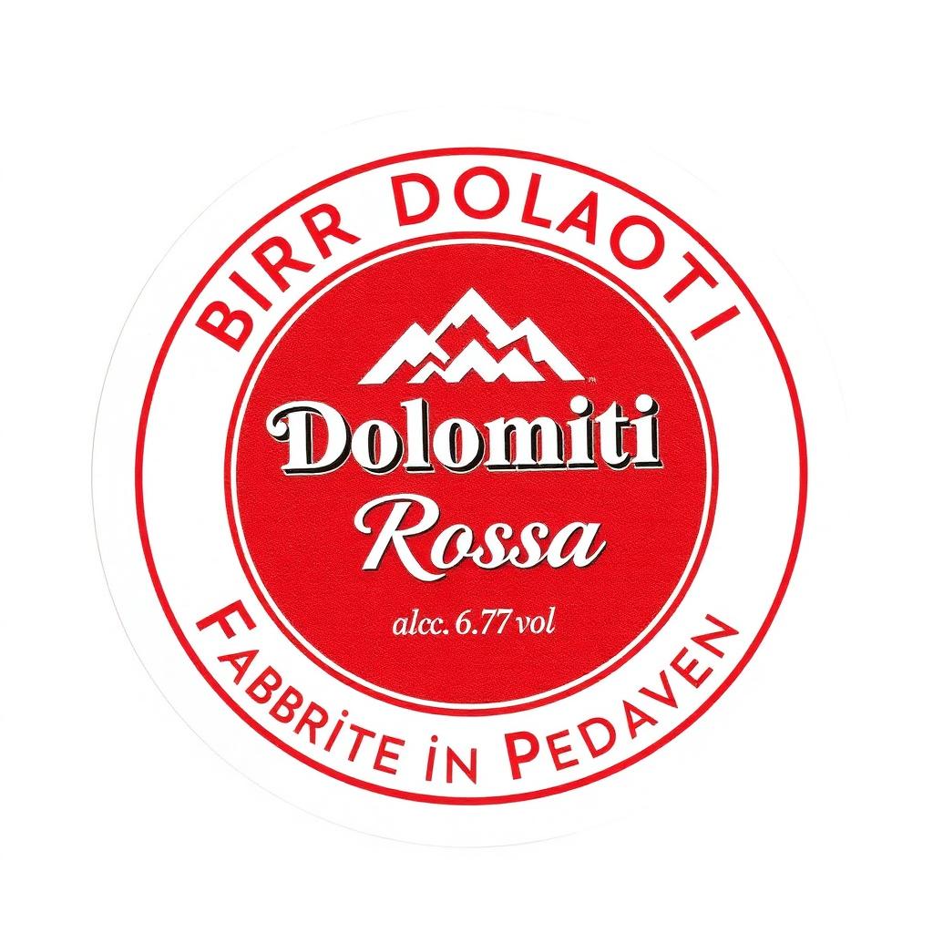Etichetta Dolomiti Rossa