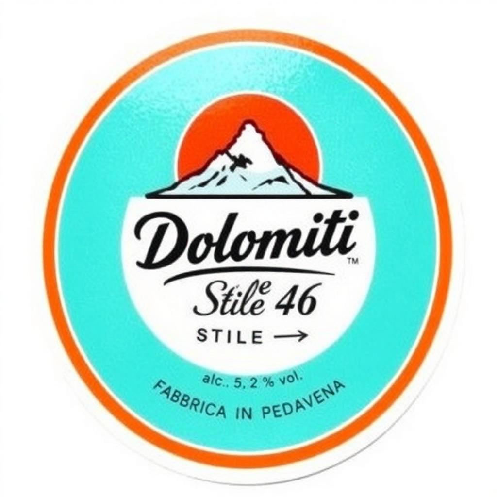 Etichetta Dolomiti Stile 46