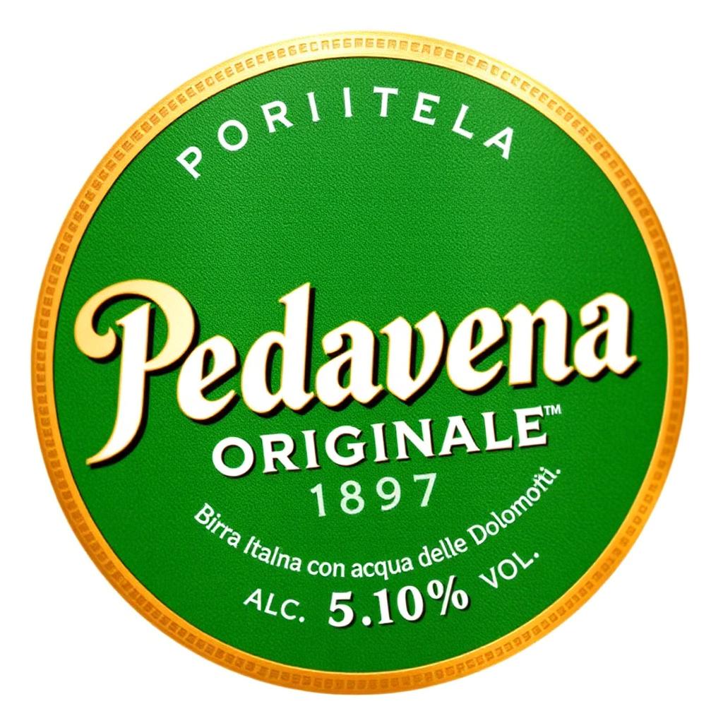 Etichetta Pedavena Originale